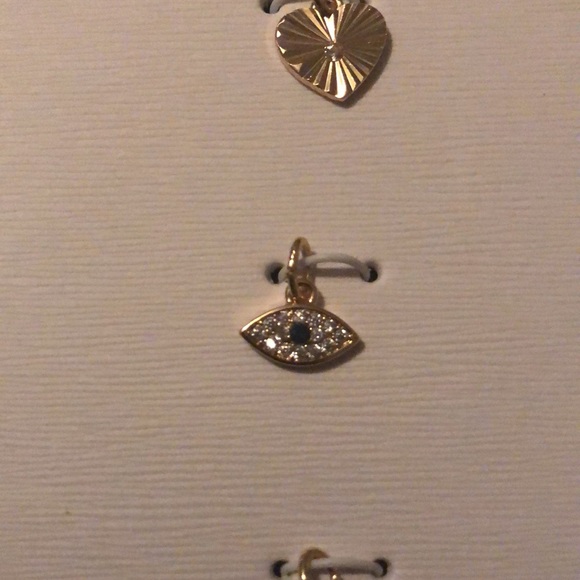 Macy’s unwritten Los Angeles NewYork 14k plated charms genuine crystal & stone. - Picture 3 of 6